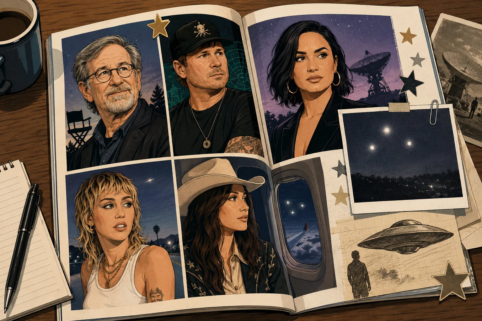 Overview image for Why Celebrity UFO Lists Can Mislead